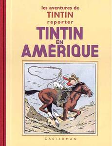 Couverture de l'album Tintin en Amérique