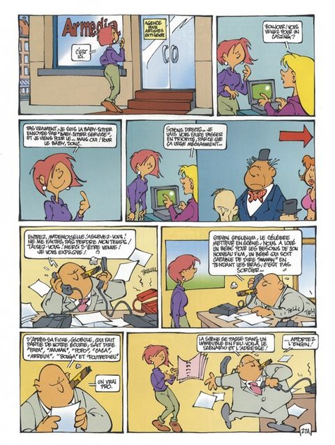 Aperçu de l'album Les Baby Sitters tome 3 - Les Baby-Sitters, tome 3 : Cent mille tétines au soleil