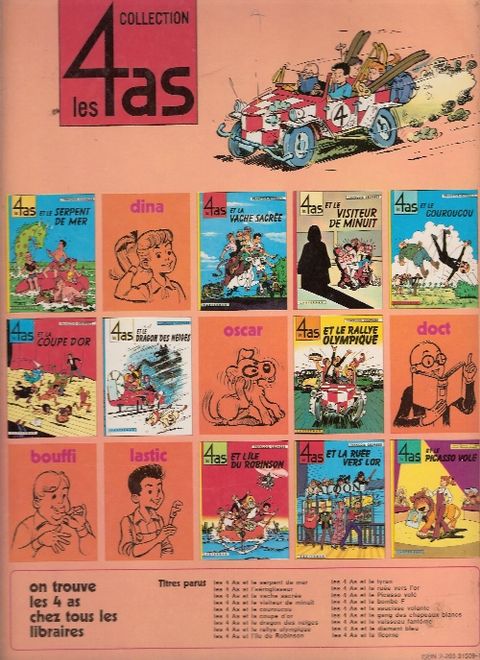 Aperçu de l'album Les 4 As tome 9 - Les 4as et l'Ile du Robinson
