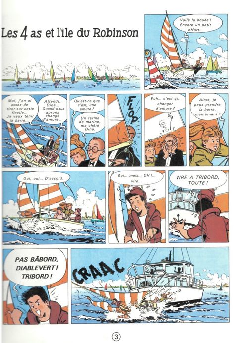 Aperçu de l'album Les 4 As tome 9 - Les 4as et l'Ile du Robinson