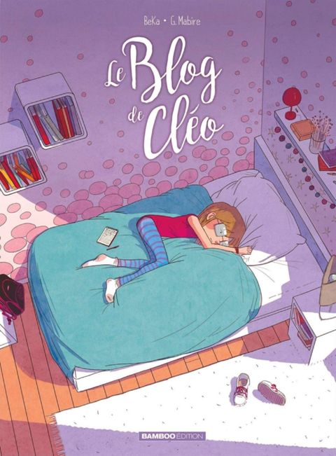 Couverture de l'album Le Blog de Nina (Charlotte - Léonie) tome 4 - Le Blog de Cleo