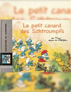 Couverture de l'album Le petit canard des schtroumpfs