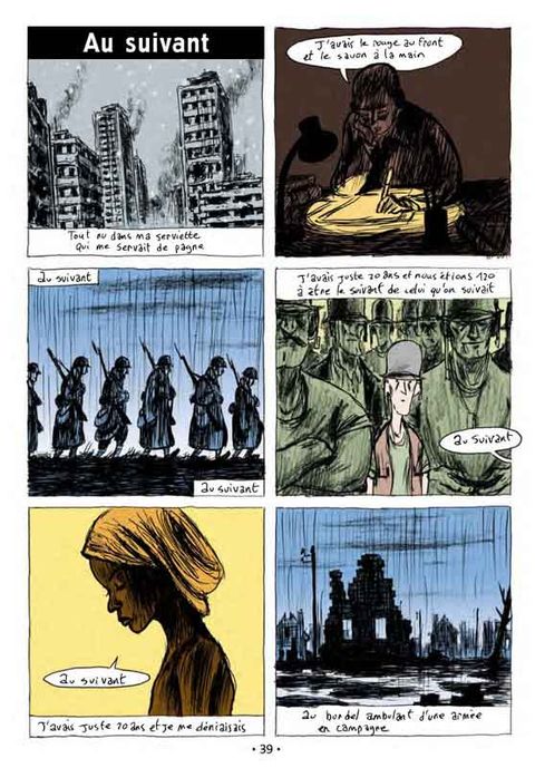 Aperçu de l'album Chansons de Brel en Bd