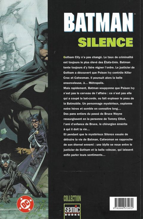 Aperçu de l'album Batman Silence (Semic) tome 2