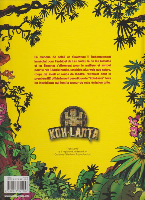 Aperçu de l'album Les Fausses Aventures de Koh Lanta tome 1 - Los Perdidos de Las Frutas