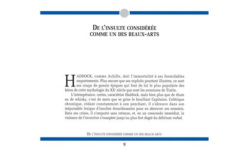 Aperçu de l'album Tintin (Monographie par personnage) tome 1991 - Le Haddock illustré - L'intégrale des jurons du capitaine Haddock