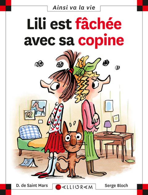 Couverture de l'album Lili est fâchée avec sa copine