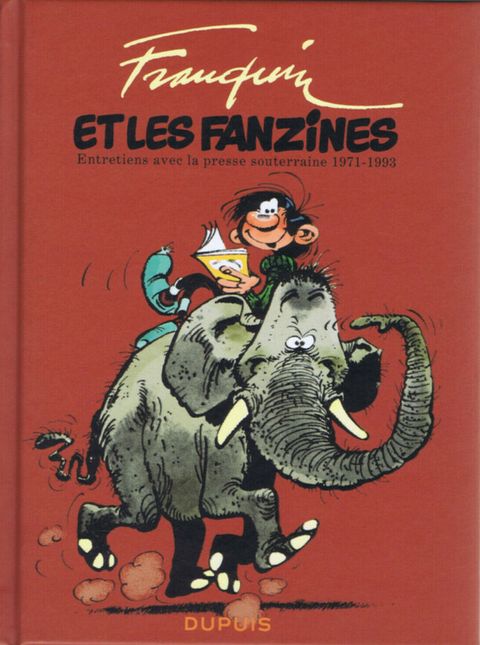 Couverture de l'album Franquin et les fanzines (entretiens avec la presse souterraine 1971-1993)