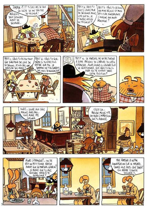 Aperçu de l'album Lapinot (Les formidables aventures de) tome 1 - Blacktown