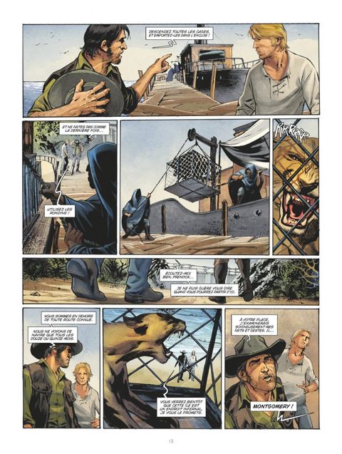 Aperçu de l'album L'Ile du Docteur Moreau
