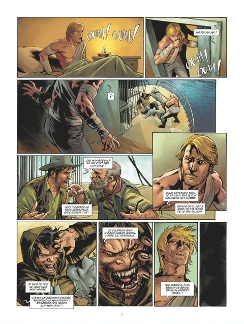 Aperçu de l'album L'Ile du Docteur Moreau