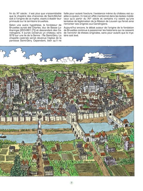 Aperçu de l'album Les Voyages de Jhen tome 12 - Bruxelles