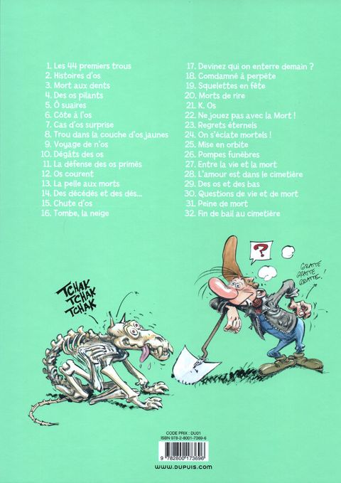 Aperçu de l'album Pierre Tombal tome 12 - Os courent
