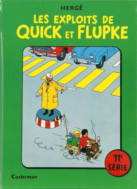 Couverture de l'album Les exploits de Quick et Flupke