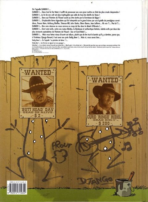 Aperçu de l'album Django Renard tome 1 - On m'appelle Django