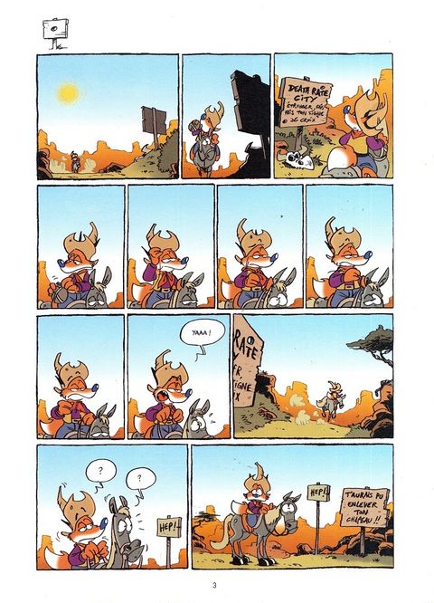 Aperçu de l'album Django Renard tome 1 - On m'appelle Django