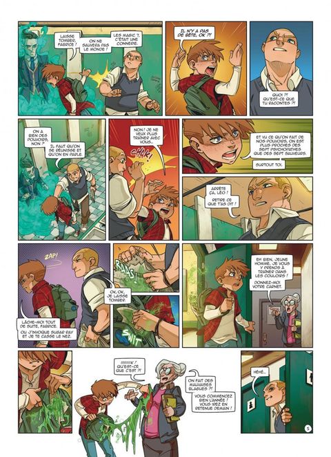 Aperçu de l'album Magic 7 tome 5 - Magic 7 - tome 5 - La séparation