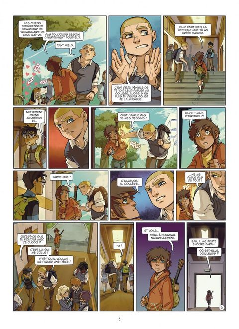 Aperçu de l'album Magic 7 tome 5 - Magic 7 - tome 5 - La séparation