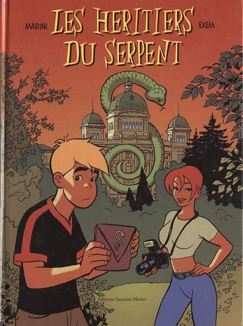 Couverture de l'album Les Heritiers du Serpent