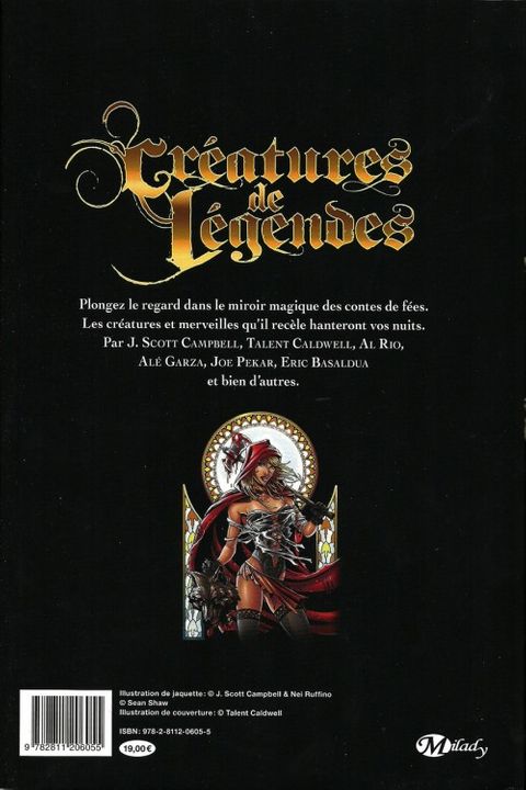 Aperçu de l'album Créatures de Légendes - Créature de légendes