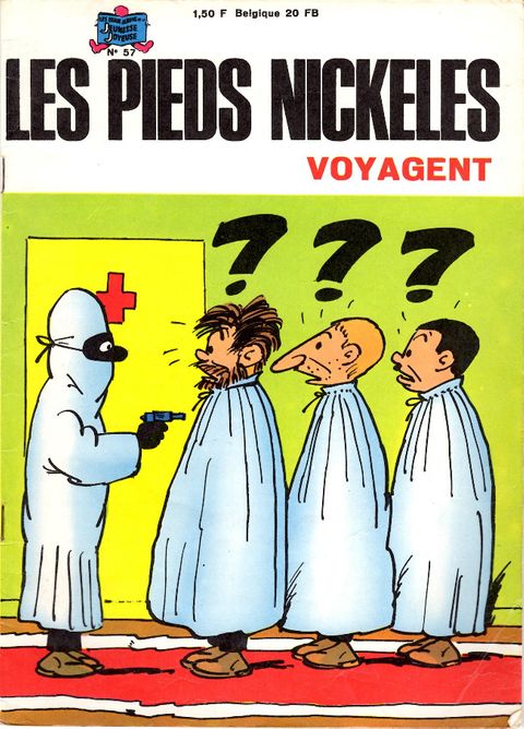 Couverture de l'album Le Pieds Nickelés Voyagent