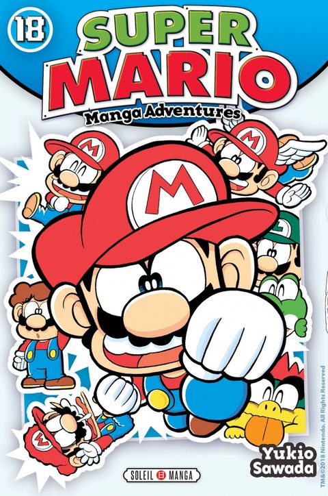Couverture de l'album Super Mario - Manga Adventures