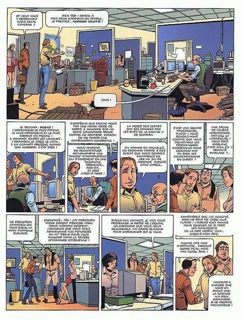 Aperçu de l'album Le triangle secret (Cycle 1) tome 1 - Le testament du fou