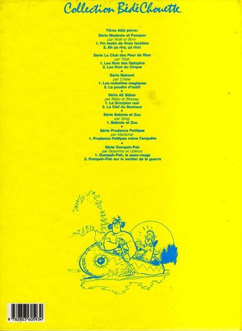 Aperçu de l'album Oumpah-Pah (Bédéchouette) tome 1 - Oumpah-Pah le Peau-rouge