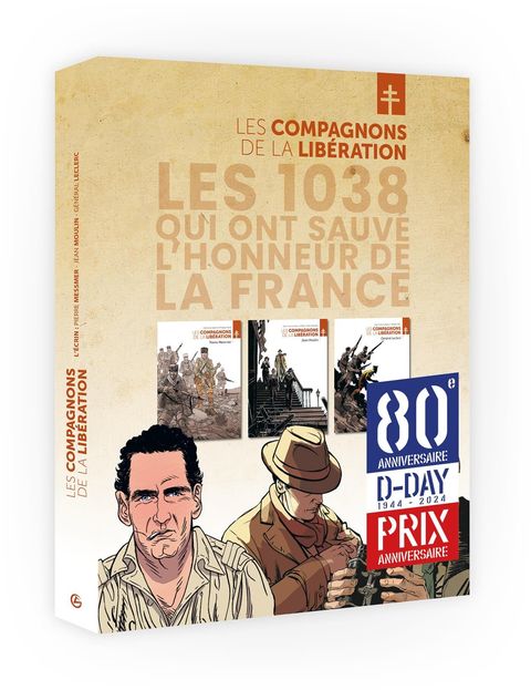 Couverture de l'album Leclerc, Messmer, Jean Moulin