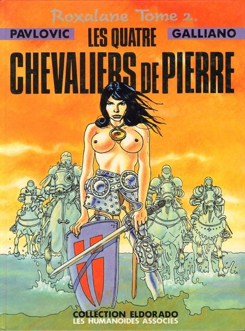 Couverture de l'album Les Quatre Chevaliers de Pierre