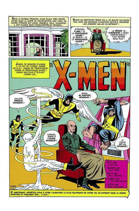 Aperçu de l'album Nous Sommes les X-Men