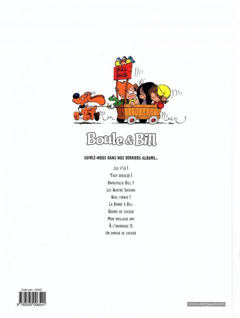 Aperçu de l'album Boule & Bill tome 30 - La bande à Bill