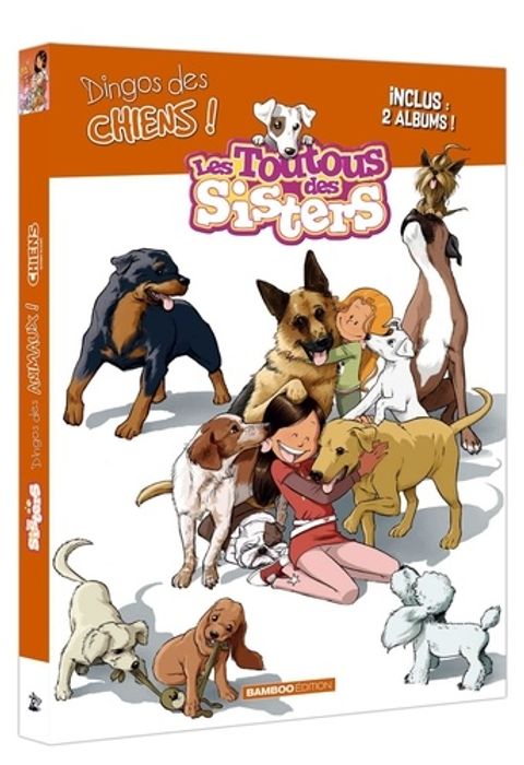 Couverture de l'album Les toutous des Sisters / Les chiens en BD