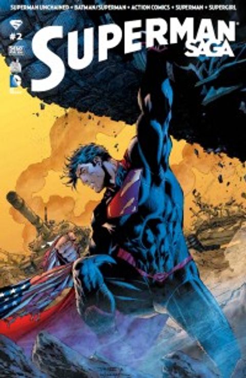 Couverture de l'album Superman Saga