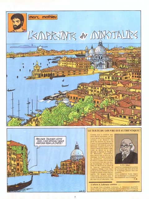 Aperçu de l'album Une aventure de Marc Mathieu tome 3