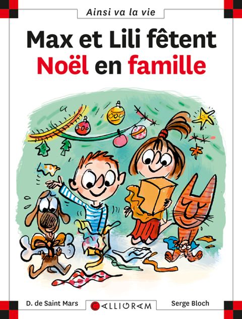 Couverture de l'album Max et Lili Fêtent Noël en Famille