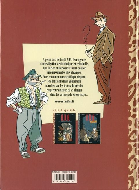Aperçu de l'album A.D.A. - Lapone tome 2 - La Vallée du Squelette Hostile