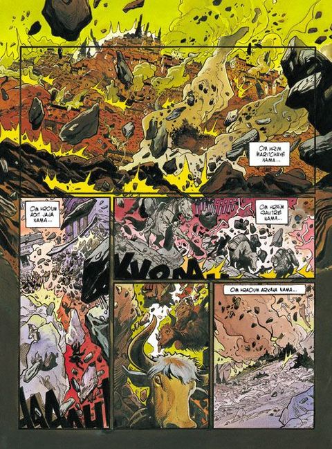 Aperçu de l'album Le Lama blanc (Cycle 1) tome 5 - Main Fermée Main Ouverte