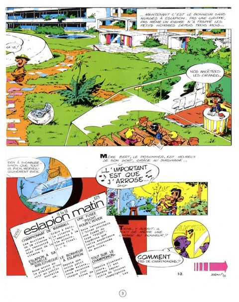 Aperçu de l'album Les Petits Hommes (Soleil/Jourdan) tome 4 - Le Petit Homme qui rit
