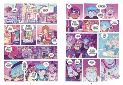 Aperçu de l'album Arcade club  tome 1 - Vicky