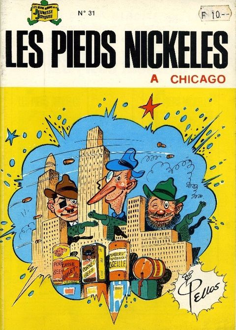Couverture de l'album Les Pieds Nickelés à Chicago