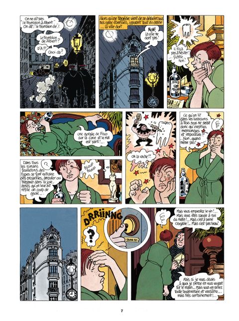 Aperçu de l'album Adèle Blanc-Sec tome 8 - Le Mystère des Profondeurs