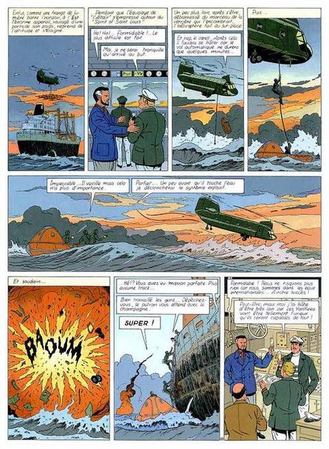 Aperçu de l'album Lefranc tome 13 - Le Vol du Spirit