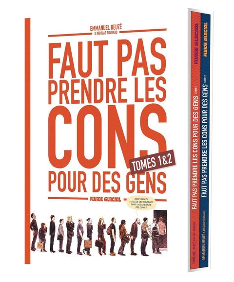 Couverture de l'album Faut pas prendre les cons pour des gens - Coffret tome 01 et 02