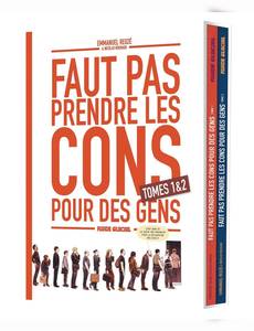 Couverture de la série Faut pas prendre les cons pour des gens - coffret