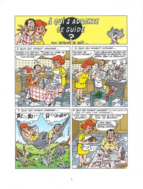 Aperçu de l'album Le Guide en BD tome 29 - Le Guide de la Bonne Bouffe