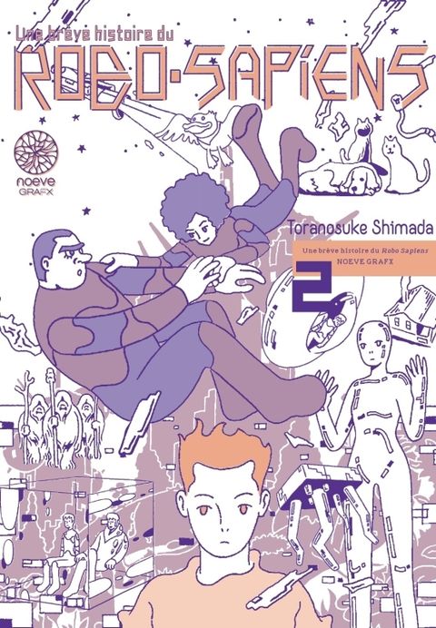 Couverture de l'album Une brève histoire du robo sapiens