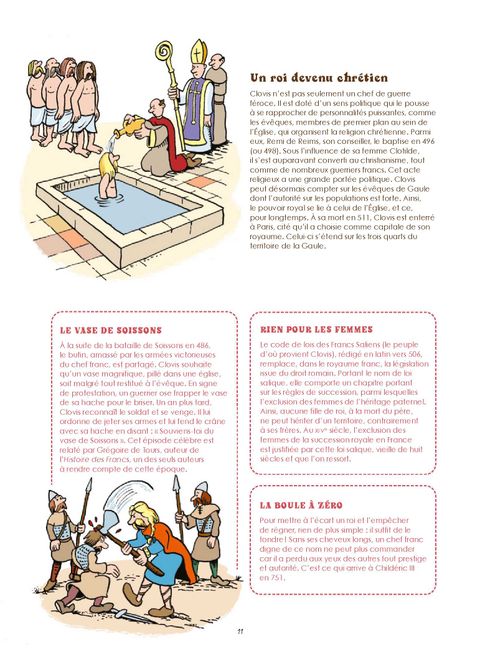 Aperçu de l'album L'Histoire de France en Bd - Compilation