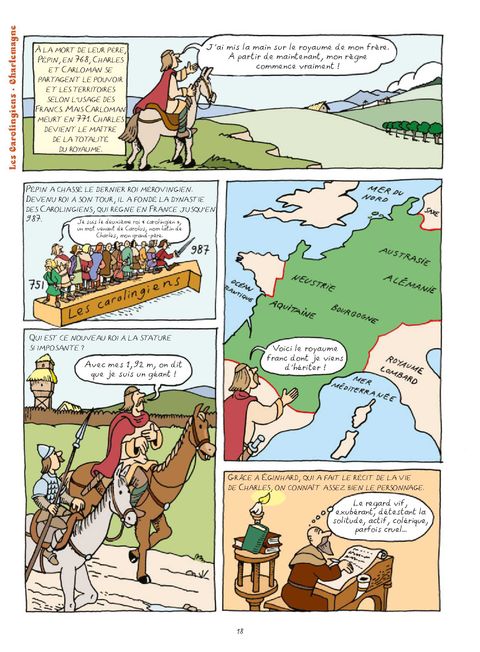 Aperçu de l'album L'Histoire de France en Bd - Compilation