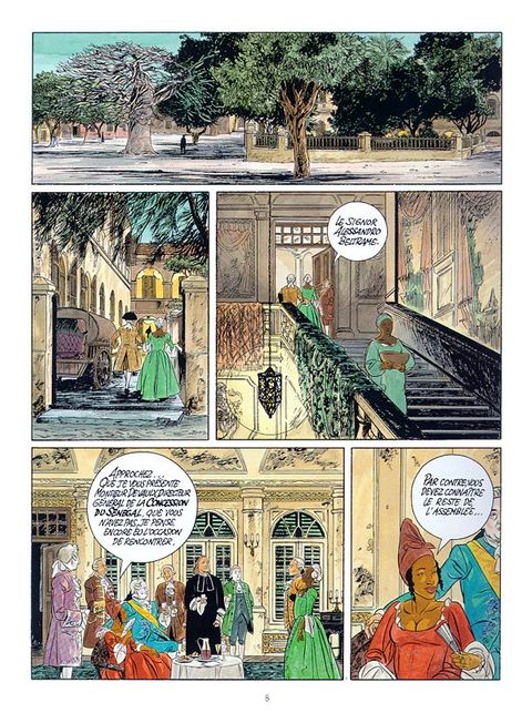 Aperçu de l'album Les Suites Vénitiennes tome 4 - La Nuit de Gorée